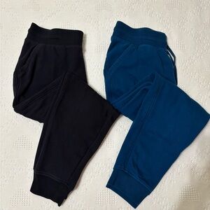 TEK GEAR Ultrasoft Fleece Sz Large Long (SET OF 2) black|blue